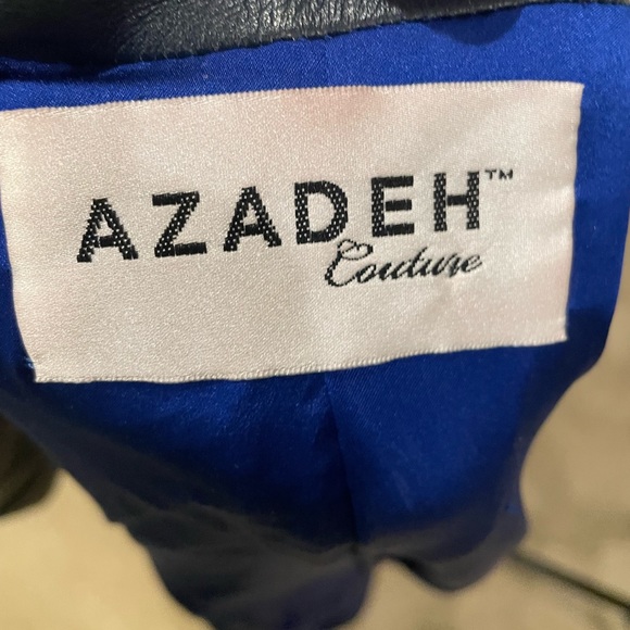 Leather and fabric blazer - Picture 6 of 9